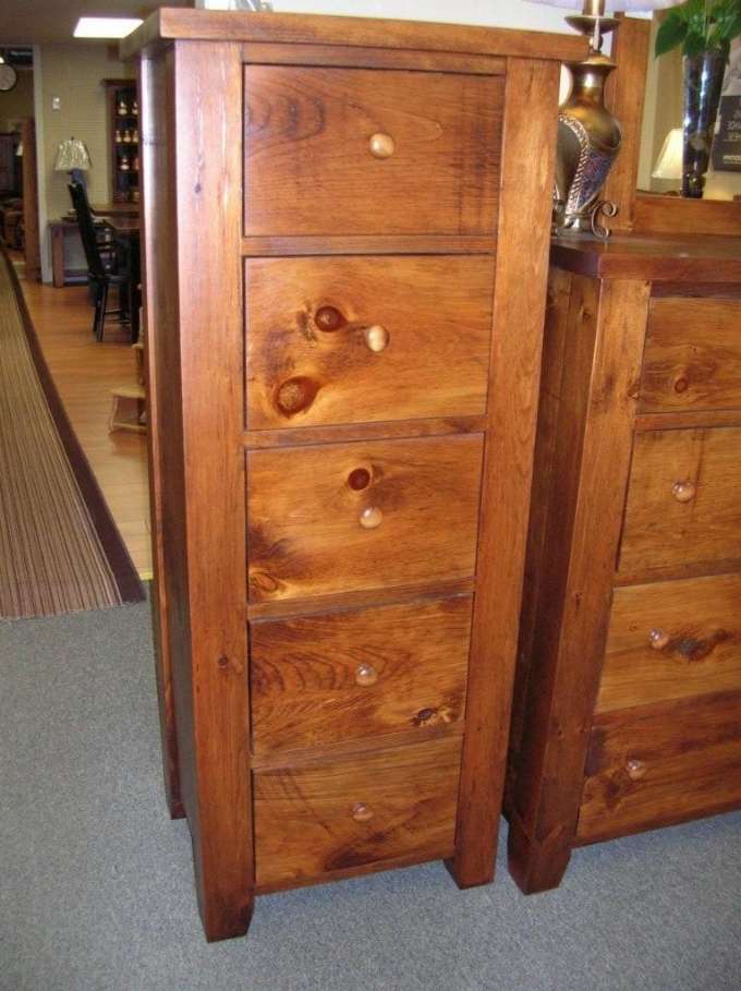 Rough Sawn Lingerie Chest